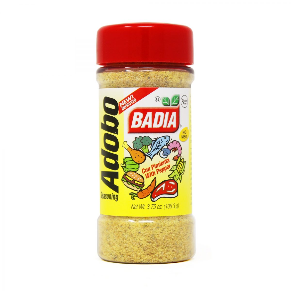 Adobo With Pepper 3 75 Oz Badia Spices