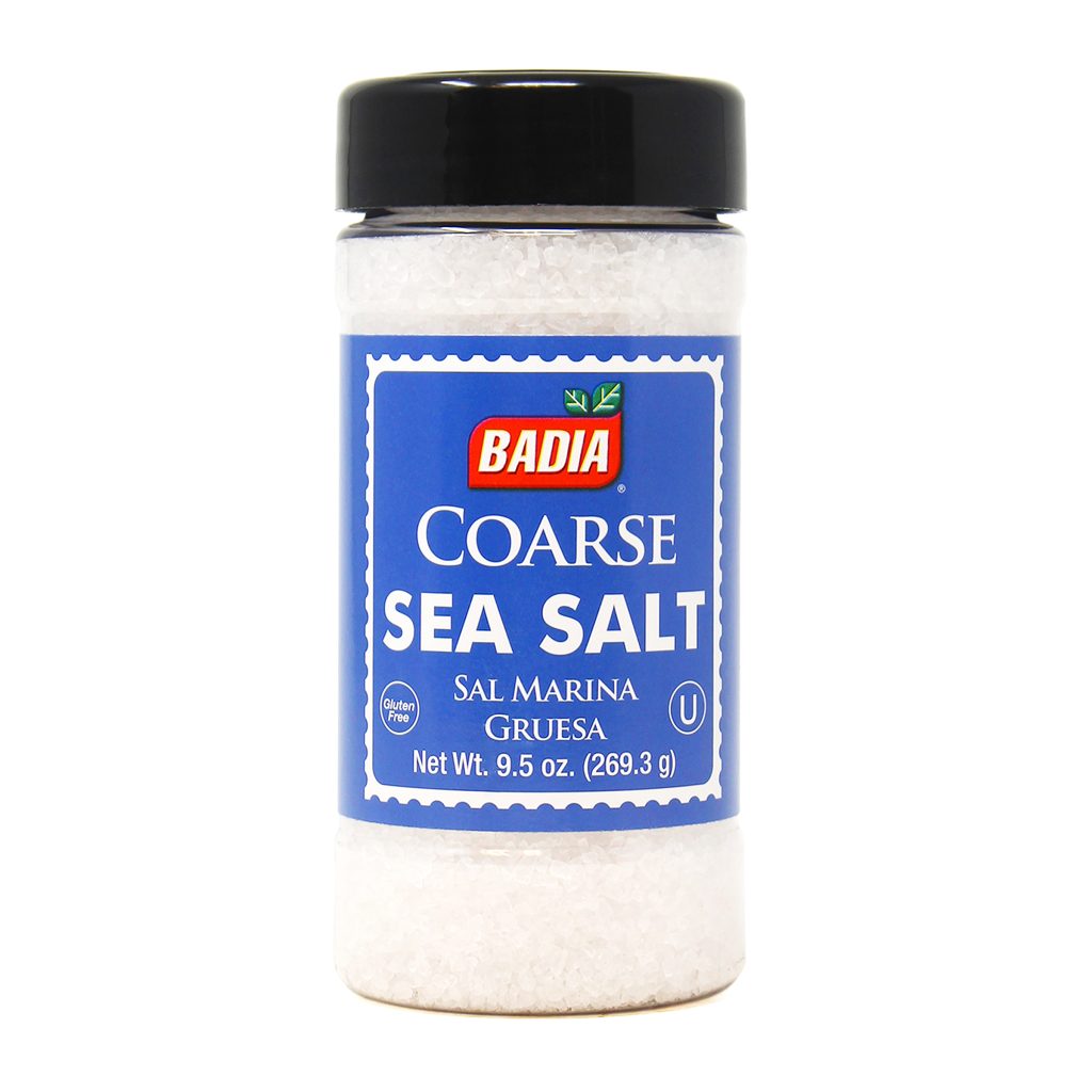 Sea Salt Coarse 9.5 oz Badia Spices