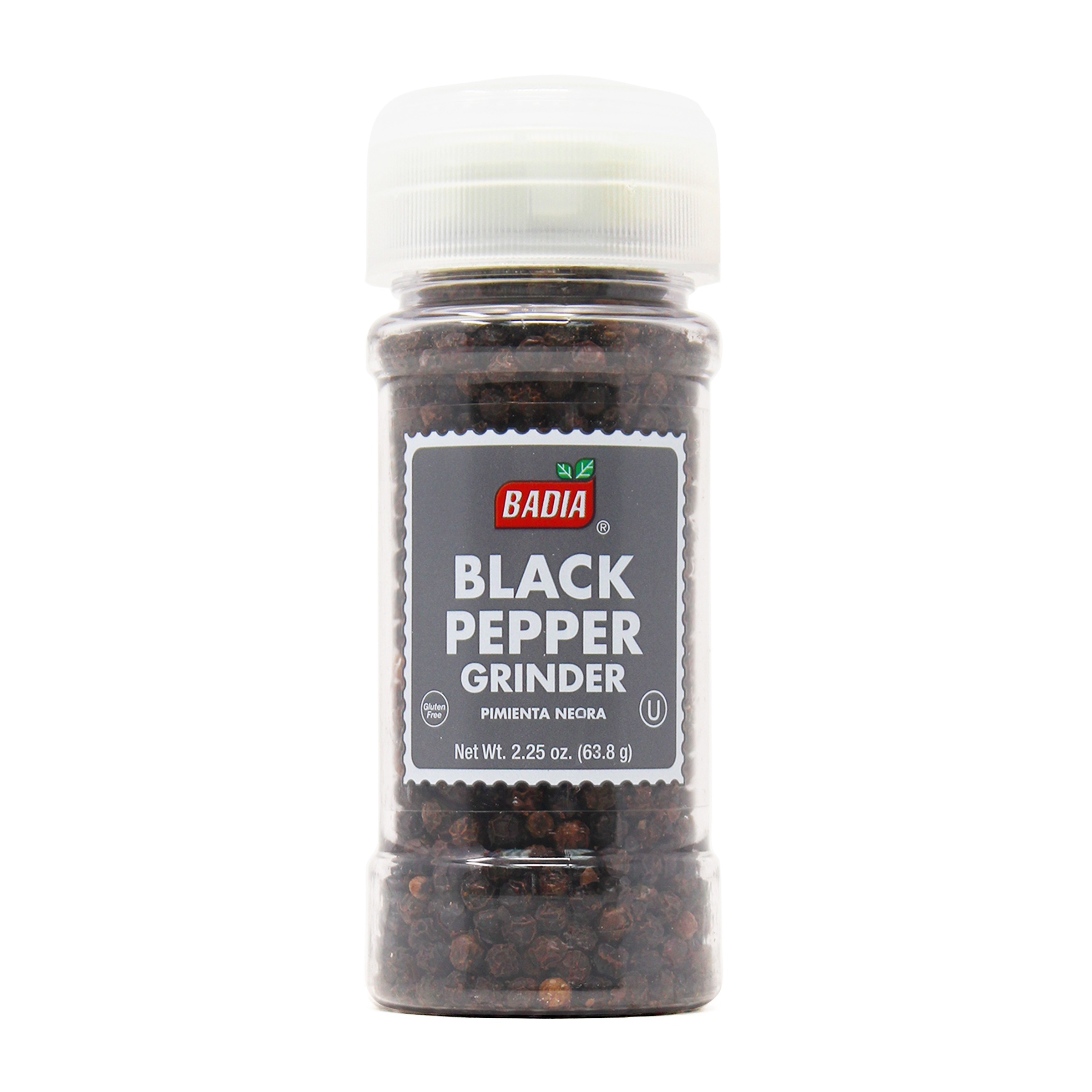 1-Pack Glass Body Seasoning Bottle Black LOHAS Home LHPG01B-1 Home High Grips Salt or Pepper Grinder One Size 