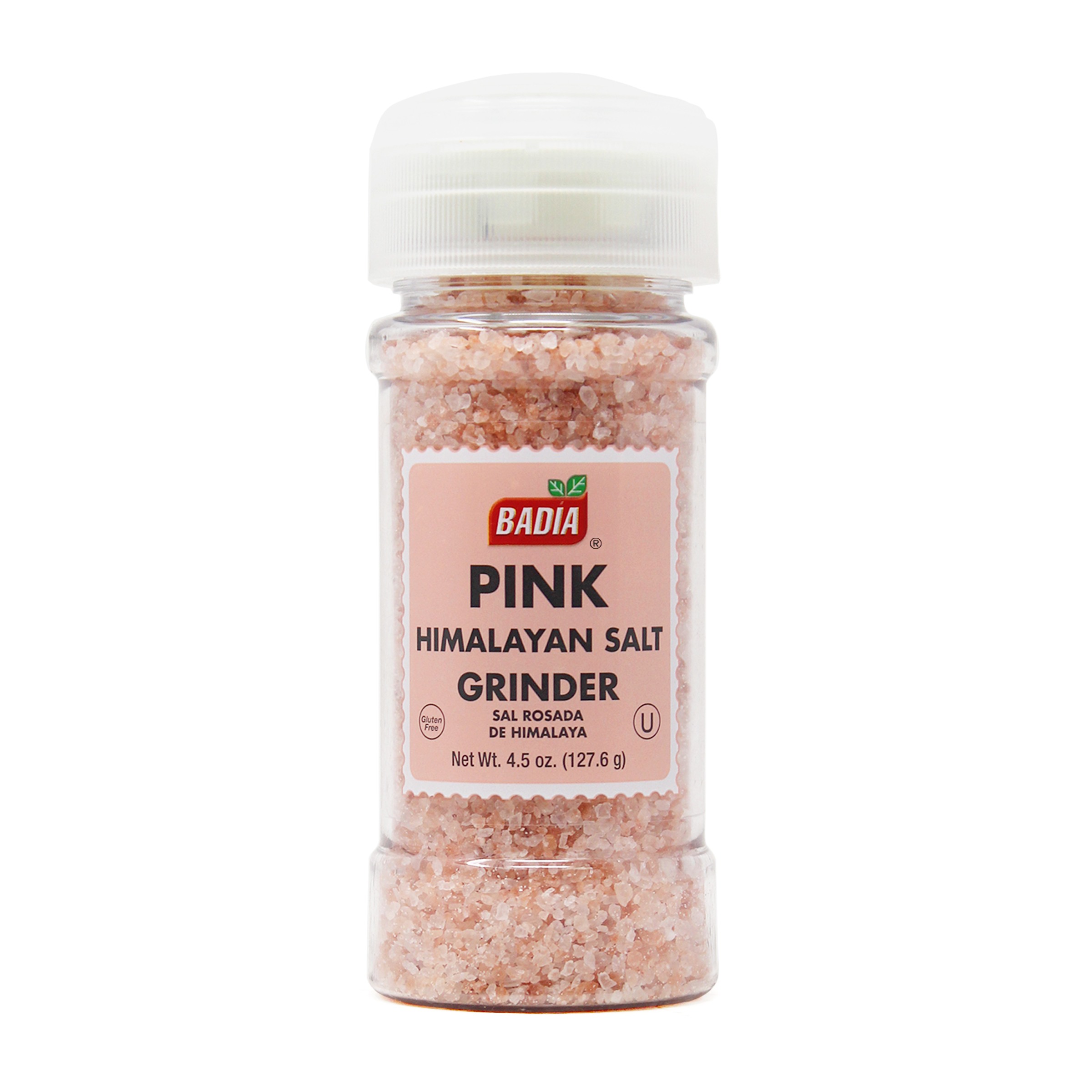 IOS Natural Pink Himalayan Salt with Grinder, 12.9 oz