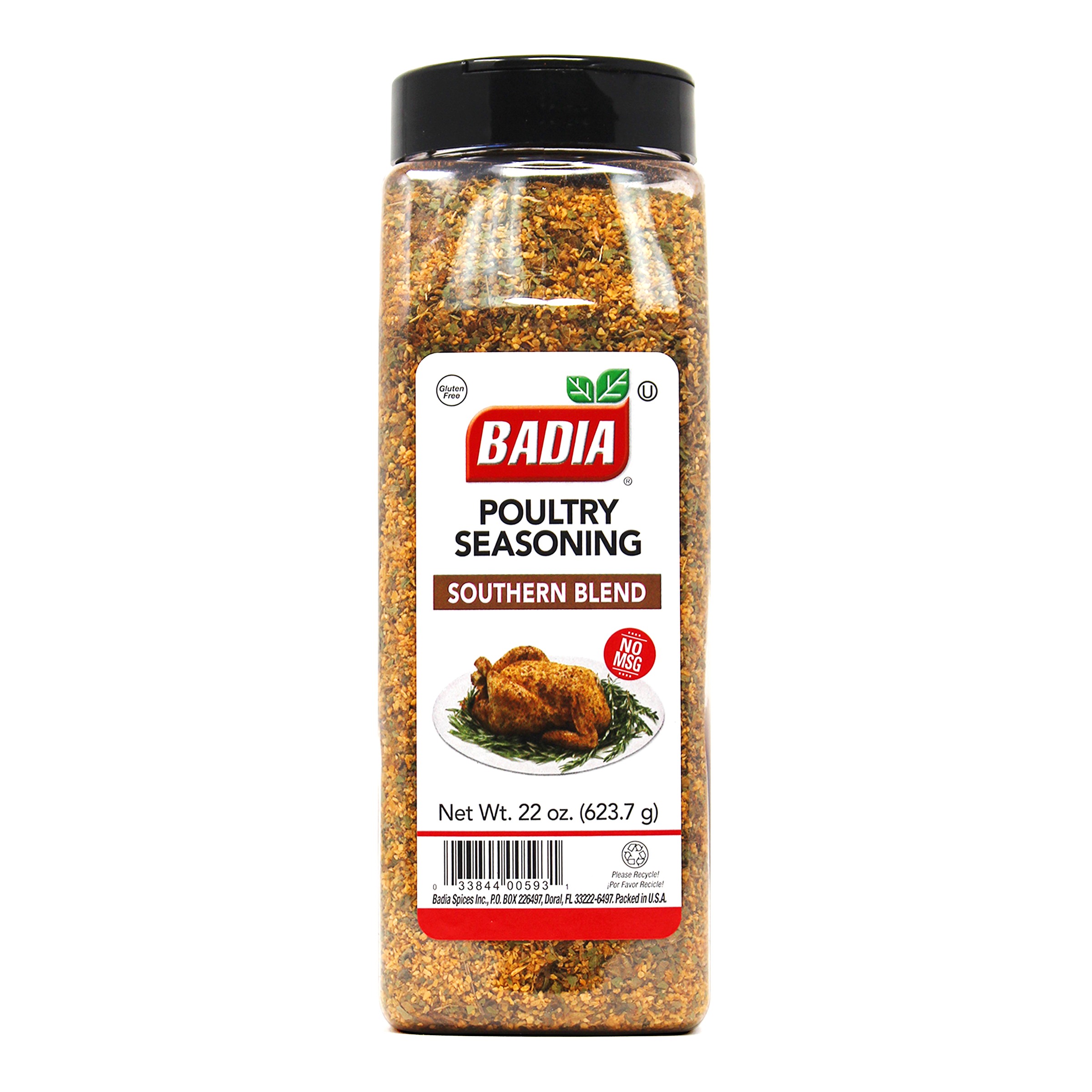 Poultry Seasoning Southern Blend - 22 oz - Badia Spices