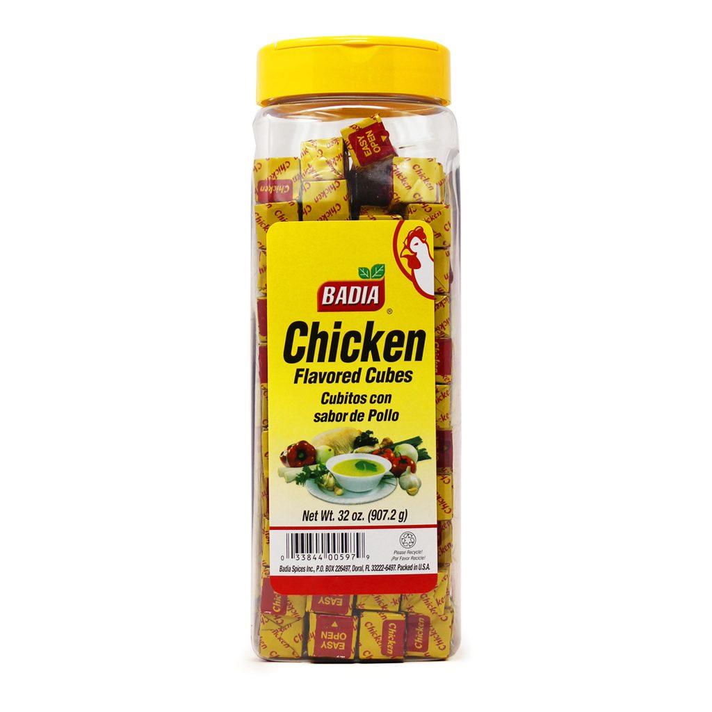 Chicken Bouillon Powdered Cubes 32 oz Badia Spices