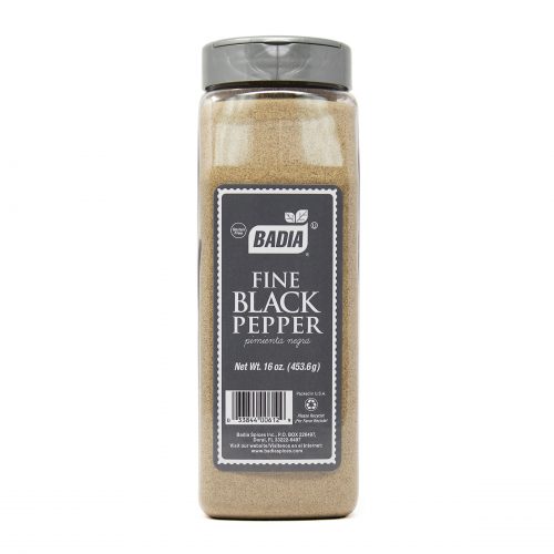 Pepper Black Ground Fine - 16 oz