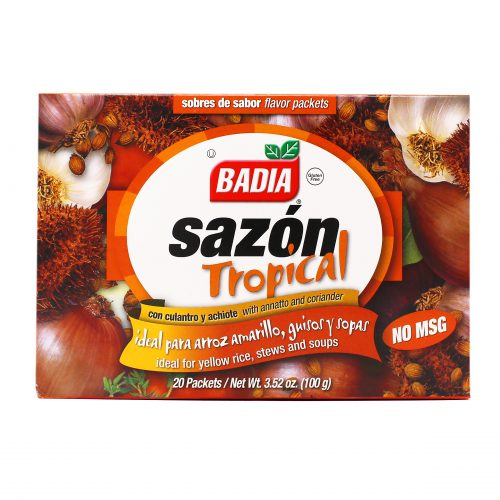 Sazón Tropical® with Coriander & Annatto - 3.5 oz