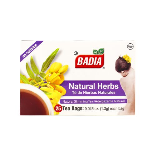 Natural Herbs Tea Bags - 25 bags