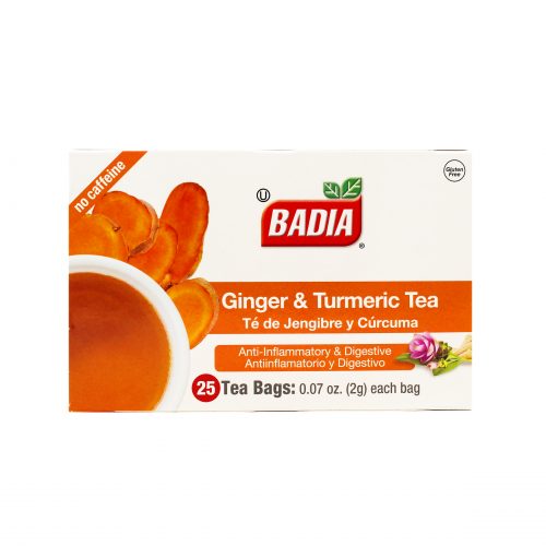 Ginger & Turmeric Tea Bags - 25 bags