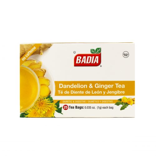 Dandelion & Ginger Tea Bags - 25 bags