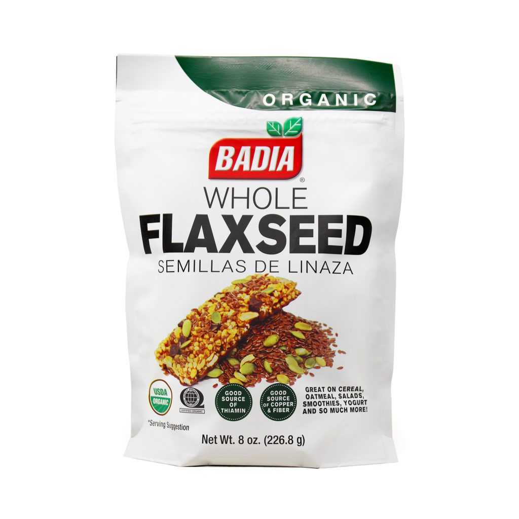 Flax Seed Organic - 8 Oz - Badia Spices