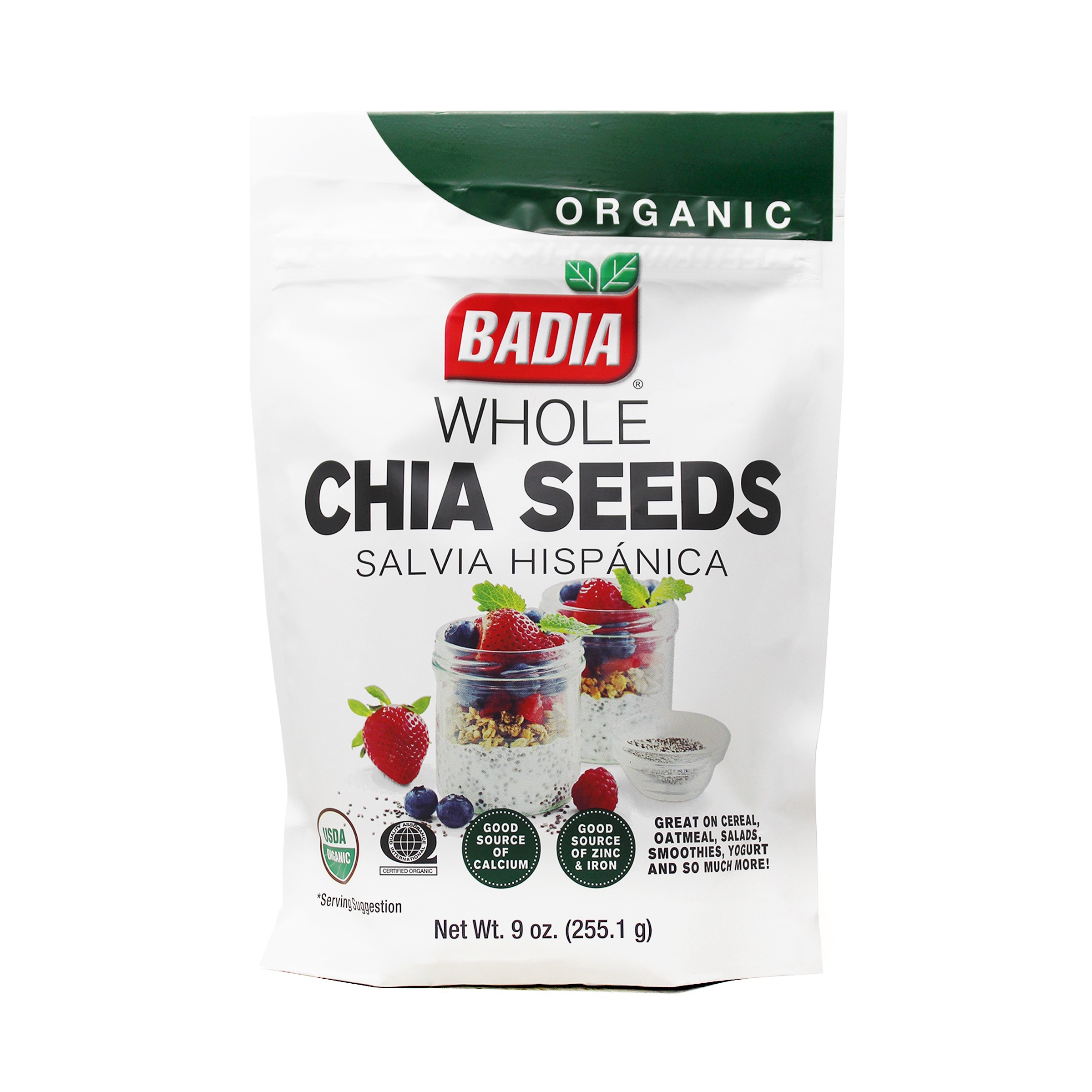 Chia Seeds Organic - 9 oz - Badia Spices