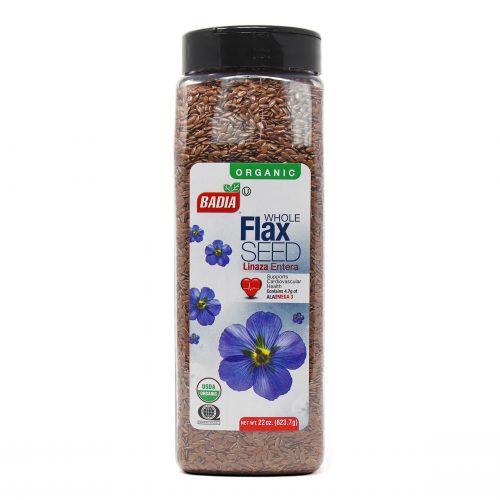 Organic Flax Seed Whole - 22 oz