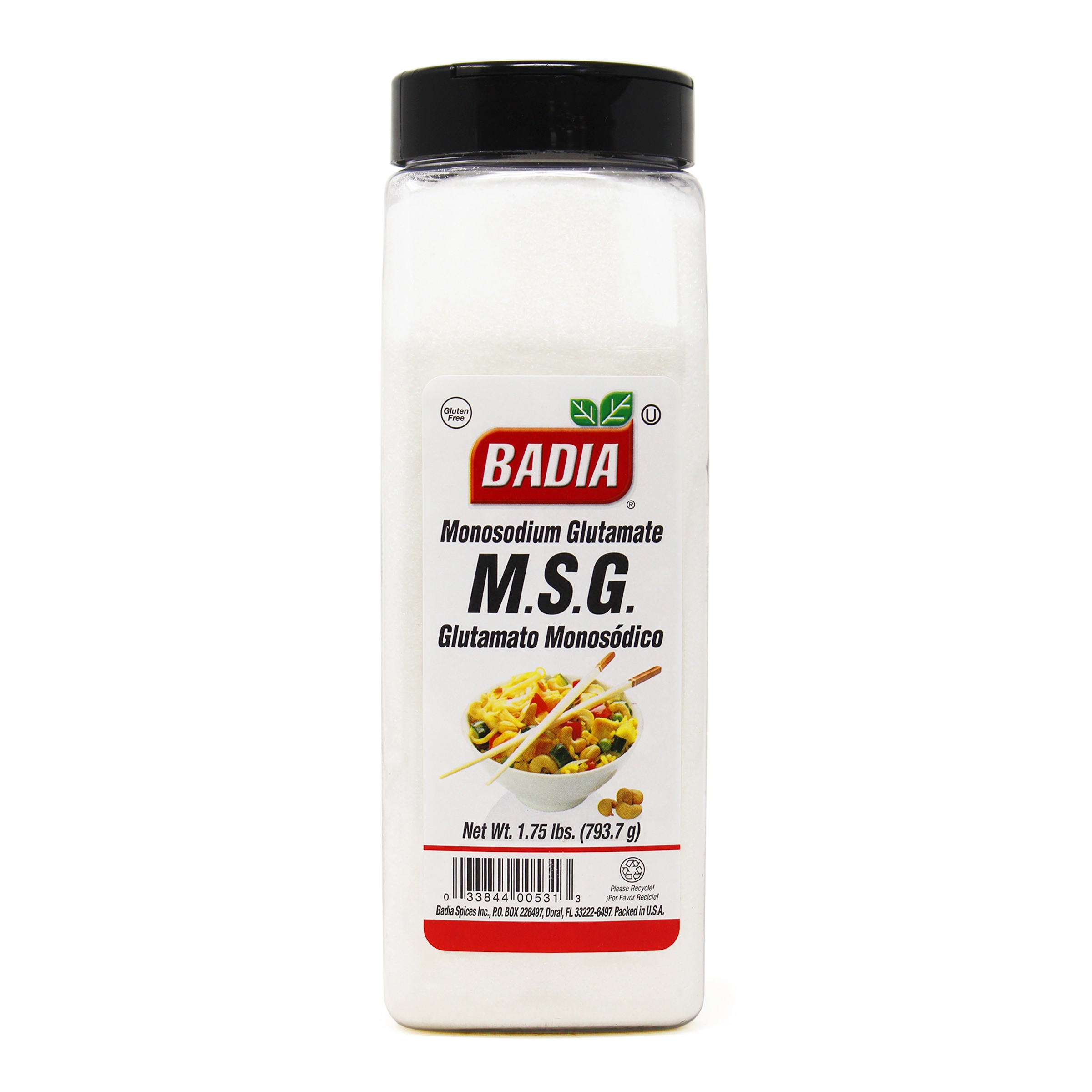 Monosodium Glutamate (M.S.G.) - 1.75 lbs - Badia Spices