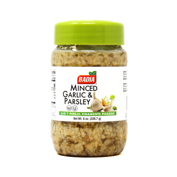 Minced Garlic & Parsley - 8 oz