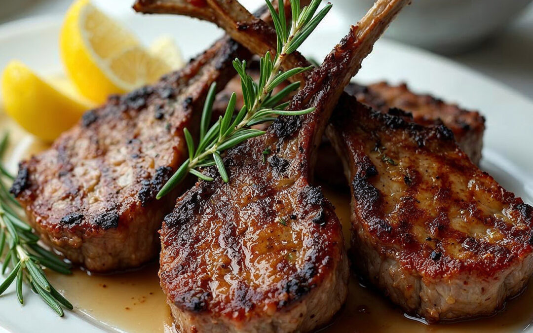 Mediterranean-Style Lamb Chops