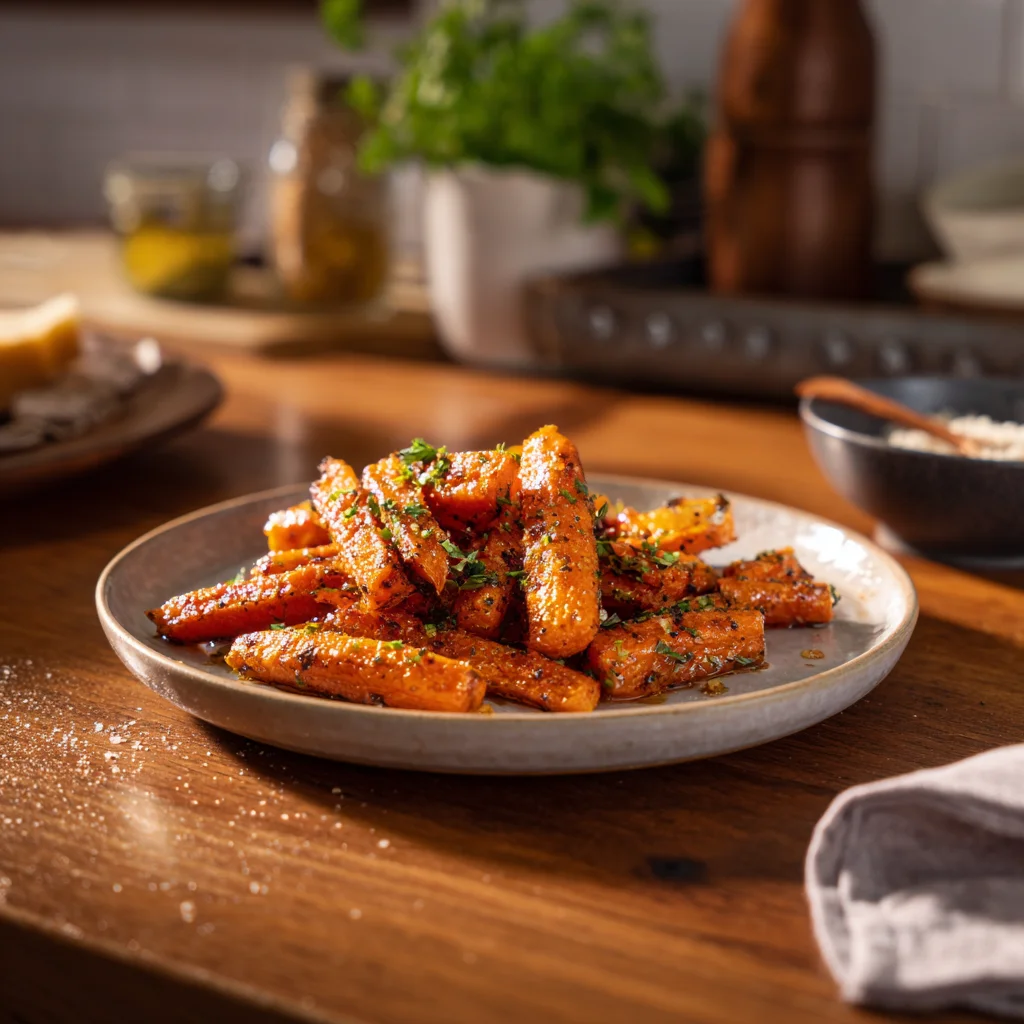 HONEY RANCH ROASTED CARROTS