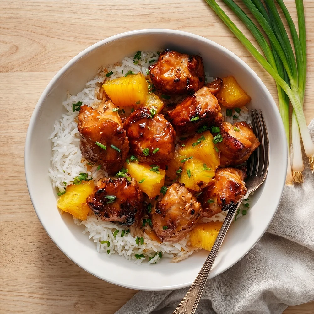 PINEAPPLE PEPPER CHICKEN STIR-FRY