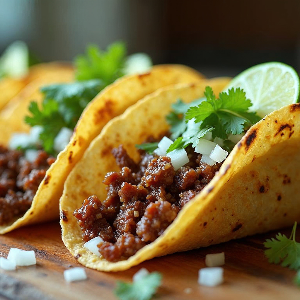 SABOR MEXICANO: TRADITIONAL BEEF TACOS