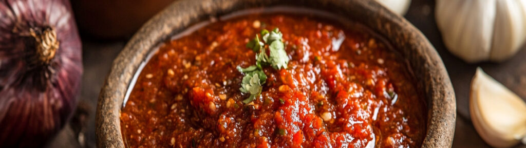 GUAJILLO CHILI SALSA (SALSA DE CHILE GUAJILLO)
