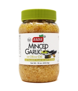 Minced Garlic in Olive Oil - 128 oz - Badia Spices