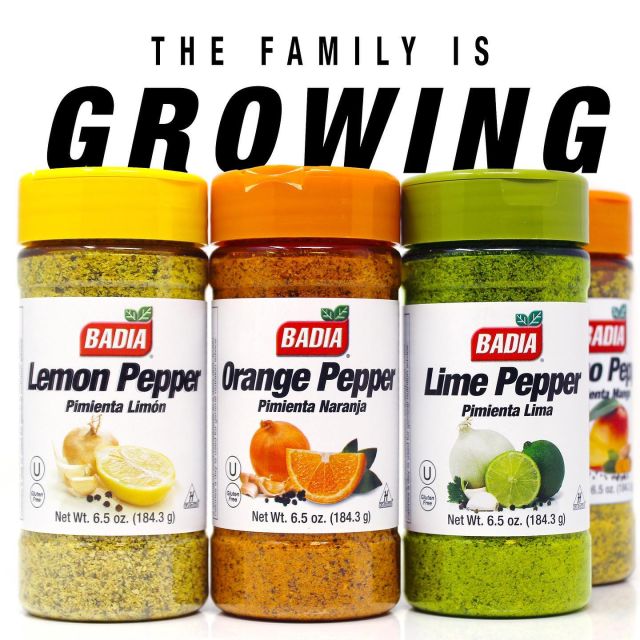 Badia Spices Seasoning Lemon Pepper - Case Of 6/6.5 Oz : Target